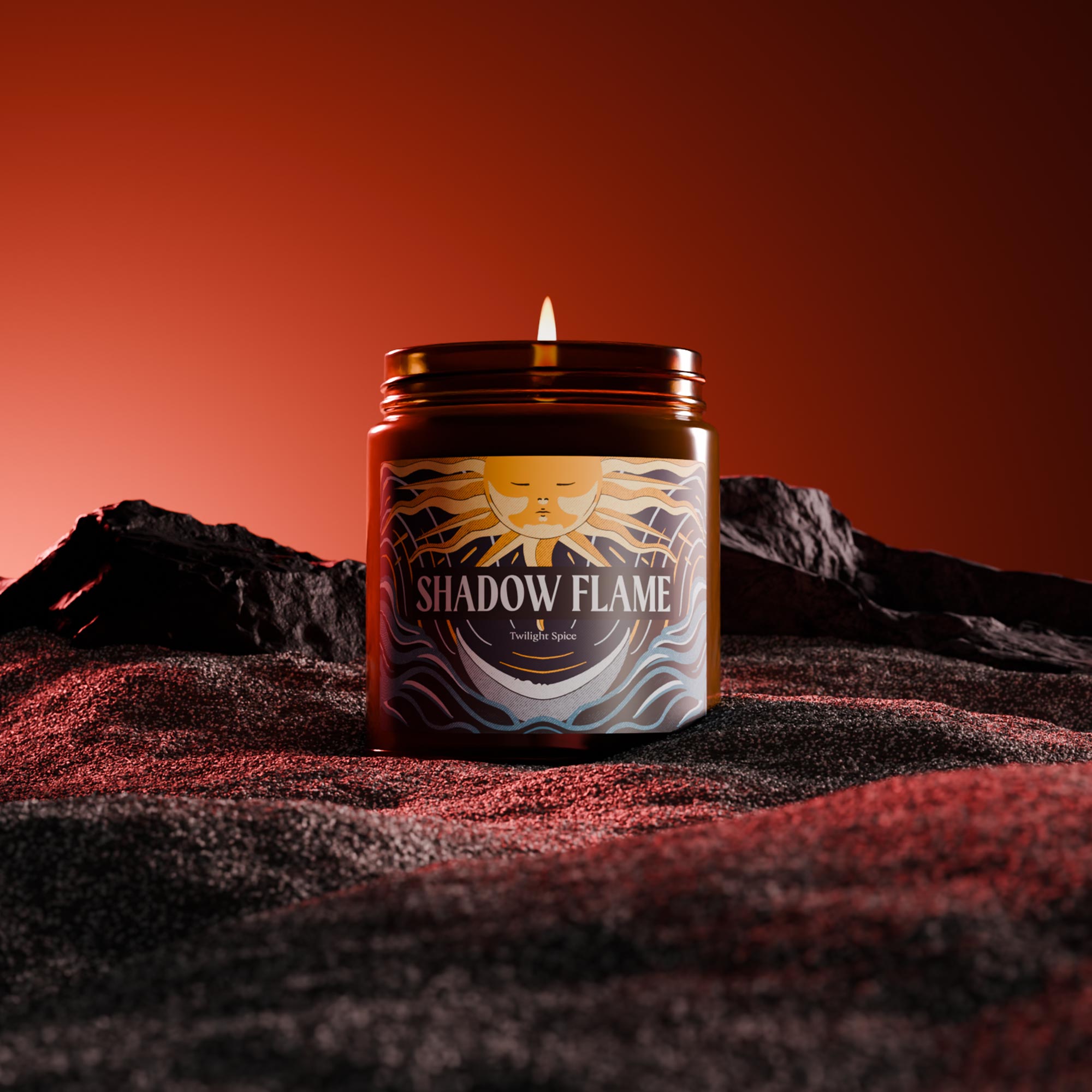 Shadow Flame Candle